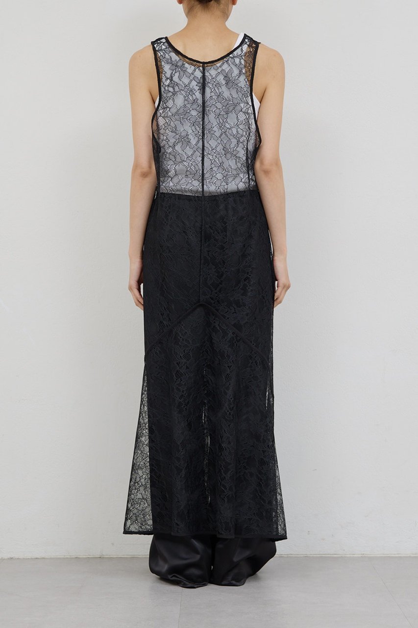 【ガリャルダガランテ/GALLARDAGALANTE】のレースワンピース 人気、トレンドファッション・服の通販 founy(ファニー) 　ファッション　Fashion　レディースファッション　Fashion for Women　ワンピース　Dresses　チュニック　Tunic Tops & Dresses　オケージョン　Occasion Wear　スウェット / スエット　Sweatshirt, Sweatwear　チュニック　Tunic, Long Top　レース　Lace, Lace Fabric　ロング　Long, Long-Length　エレガント 上品　Elegant　新作・新入荷　New Arrivals / New In　other-7|ID: prp329100004776507 ipo3291000000034627194