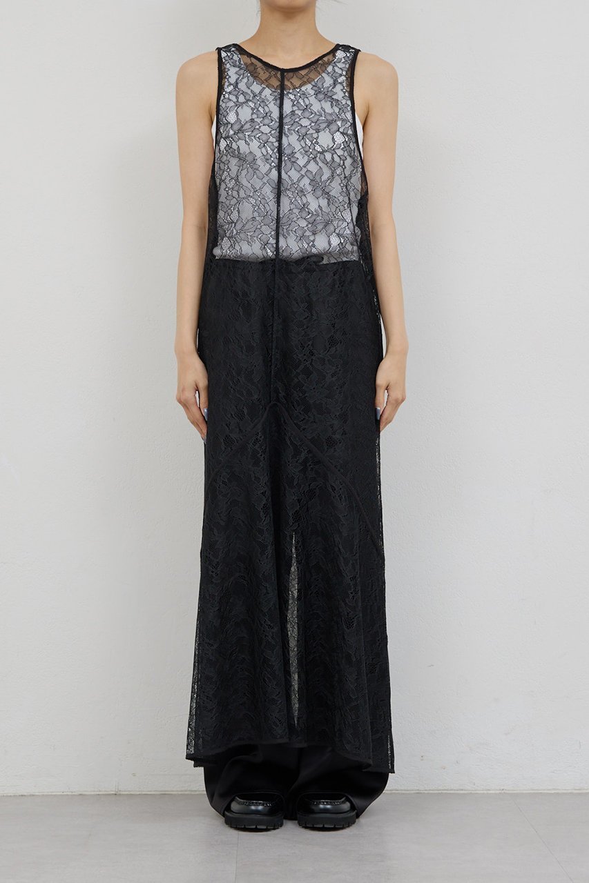 【ガリャルダガランテ/GALLARDAGALANTE】のレースワンピース 人気、トレンドファッション・服の通販 founy(ファニー) 　ファッション　Fashion　レディースファッション　Fashion for Women　ワンピース　Dresses　チュニック　Tunic Tops & Dresses　オケージョン　Occasion Wear　スウェット / スエット　Sweatshirt, Sweatwear　チュニック　Tunic, Long Top　レース　Lace, Lace Fabric　ロング　Long, Long-Length　エレガント 上品　Elegant　新作・新入荷　New Arrivals / New In　other-8|ID: prp329100004776507 ipo3291000000034627195