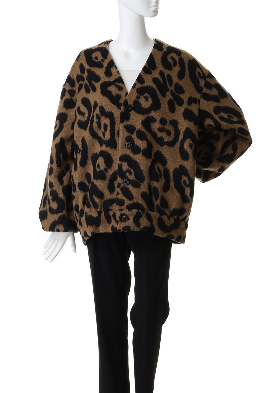 【サードマガジン/THIRD MAGAZINE】のレオパードショートコート 人気、トレンドファッション・服の通販 founy(ファニー) 　ファッション　Fashion　レディースファッション　Fashion for Women　アウター　Coat / Outerwear Collection　コート・ロングコート・ピーコート　Long Coats, Peacoats & More　カーディガン　Cardigan, Knitwear　ショート　Short, Short Length　バランス　Balance, Style Balance　パーティ　Party, Party Style　レオパード　Leopard, Animal Print　新作・新入荷　New Arrivals / New In　other-2|ID: prp329100004776515 ipo3291000000034627289