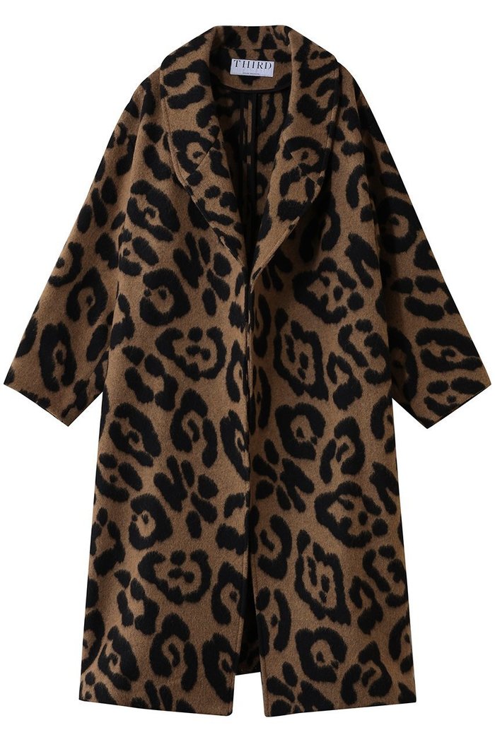 【サードマガジン/THIRD MAGAZINE】のレオパードガウンコート インテリア・キッズ・メンズ・レディースファッション・服の通販 founy(ファニー) https://founy.com/ ファッション Fashion レディースファッション Fashion for Women アウター Coat / Outerwear Collection コート・ロングコート・ピーコート Long Coats, Peacoats & More ガウン Gown, Robe パーティ Party, Party Style リラックス Relax, Relaxed Fit レオパード Leopard, Animal Print ロング Long, Long-Length 新作・新入荷 New Arrivals / New In |ID: prp329100004776517 ipo3291000000034627297