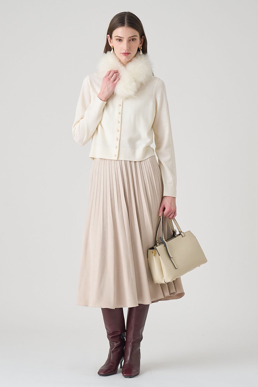 【アナイ/ANAYI】のフェイクスエードプリーツスカート 人気、トレンドファッション・服の通販 founy(ファニー) ファッション Fashion レディースファッション Fashion for Women スカート Skirts プリーツスカート / 上品フェミニンスタイル Pleated Skirts ロングスカート Long Skirts / Maxi & Midi Skirts プリーツ Pleats, Pleated ロング Long, Long-Length エレガント 上品 Elegant other-8|ID: prp329100004776518 ipo3291000000034845864