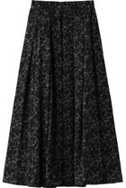 【ミズイロ インド/mizuiro ind】のフラワープリントロングスカート 人気、トレンドファッション・服の通販 founy(ファニー) ファッション Fashion レディースファッション Fashion for Women スカート Skirts ロングスカート Long Skirts / Maxi & Midi Skirts エアリー Airy Texture シアー Sheer, See-Through ジョーゼット Georgette, Semi-Sheer Fabric フラワー Flower, Floral フレア Flare, Flared ペチコート Petticoat, Underskirt ロング Long, Long-Length 新作・新入荷 New Arrivals / New In thumbnail black|ID: prp329100004776524 ipo3291000000034627353
