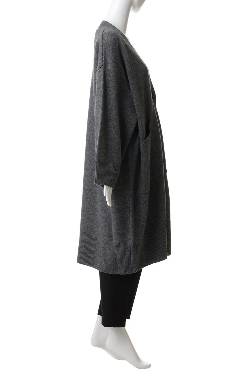 【ミズイロ インド/mizuiro ind】のワイドVネックカーディガン 人気、トレンドファッション・服の通販 founy(ファニー) 　ファッション　Fashion　レディースファッション　Fashion for Women　トップス・カットソー　Cut & Sew Tops　ニット　Knit Tops & Sweaters　カーディガン・羽織り　Layered Style Cardigans　Vネックトップス　V-Neck Tops / V-Cut Neckline Shirts　カーディガン　Cardigan, Knitwear　シンプル　Simple, Minimal　ベーシック　Basic, Essential　ポケット　Pocket, Pocket Detail　ロング　Long, Long-Length　ワイド　Wide, Wide Fit　新作・新入荷　New Arrivals / New In　other-3|ID: prp329100004776528 ipo3291000000034627400