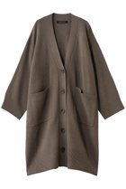 【ミズイロ インド/mizuiro ind】のワイドVネックカーディガン beige|ID:prp329100004776528