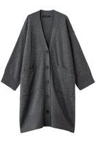【ミズイロ インド/mizuiro ind】のワイドVネックカーディガン gray|ID:prp329100004776528