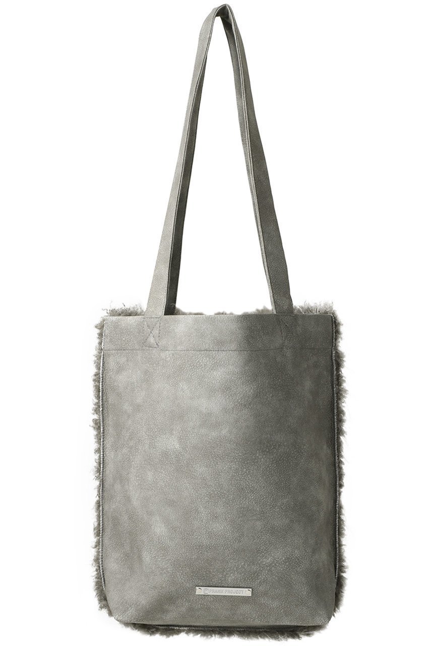 【プランク プロジェクト/PRANK PROJECT】のフェイクファートートバッグ インテリア・キッズ・メンズ・レディースファッション・服の通販 founy(ファニー) 　ファッション　Fashion　レディースファッション　Fashion for Women　バッグ　Bags　ウォーム　Warm Fabric　フェイクファー　Faux Fur, Imitation Fur　フォルム　Silhouette, Form　プレーン　Plain, Simple　リバーシブル　Reversible, Two-Sided　新作・新入荷　New Arrivals / New In　旅行　Travel　A/W・秋冬　Autumn/Winter　GRY(グレー)|ID: prp329100004776532 ipo3291000000034627443