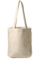 【プランク プロジェクト/PRANK PROJECT】のフェイクファートートバッグ 人気、トレンドファッション・服の通販 founy(ファニー) ファッション Fashion レディースファッション Fashion for Women バッグ Bags ウォーム Warm Fabric フェイクファー Faux Fur, Imitation Fur フォルム Silhouette, Form プレーン Plain, Simple リバーシブル Reversible, Two-Sided 新作・新入荷 New Arrivals / New In 旅行 Travel A/W・秋冬 Autumn/Winter thumbnail IVR(アイボリー)|ID: prp329100004776532 ipo3291000000034627444