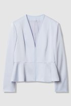 【アナイ/ANAYI】の【Eternal Line 2026】トリアセサテンペプラム ジャケット ライトブルー|ID: prp329100004776534 ipo3291000000034627455