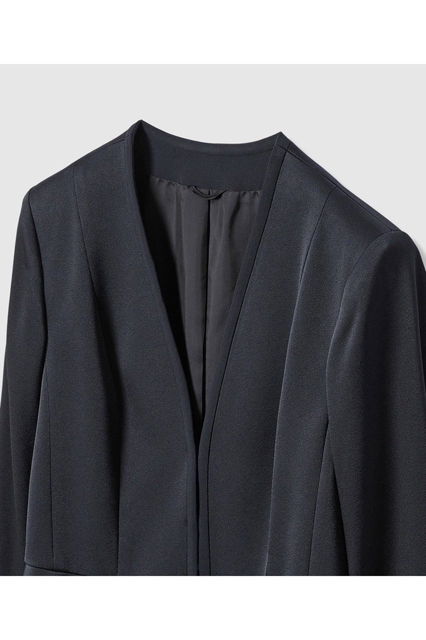 【アナイ/ANAYI】の【Eternal Line 2026】トリアセサテンペプラム ジャケット 人気、トレンドファッション・服の通販 founy(ファニー) 　ファッション　Fashion　レディースファッション　Fashion for Women　アウター　Coat / Outerwear Collection　レディースジャケット・軽アウター　Jackets　2025年　2025　2025-2026秋冬・A/W　Autumn/Winter 2025–26 AW25–26　エレガント 上品　Elegant　ジャケット　Jacket, Outerwear　セットアップ　Set-Up, Coordinated Outfit　フレア　Flare, Flared　ペプラム　Peplum, Flared Hem　ポケット　Pocket, Pocket Detail　吸水　Absorbent, Quick-Dry　A/W・秋冬　Autumn/Winter　other-3|ID: prp329100004776534 ipo3291000000034627458