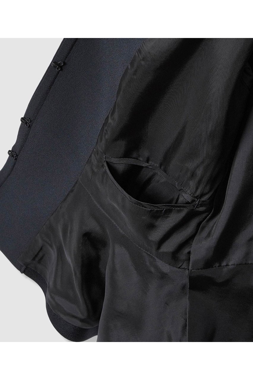 【アナイ/ANAYI】の【Eternal Line 2026】トリアセサテンペプラム ジャケット 人気、トレンドファッション・服の通販 founy(ファニー) 　ファッション　Fashion　レディースファッション　Fashion for Women　アウター　Coat / Outerwear Collection　レディースジャケット・軽アウター　Jackets　2025年　2025　2025-2026秋冬・A/W　Autumn/Winter 2025–26 AW25–26　エレガント 上品　Elegant　ジャケット　Jacket, Outerwear　セットアップ　Set-Up, Coordinated Outfit　フレア　Flare, Flared　ペプラム　Peplum, Flared Hem　ポケット　Pocket, Pocket Detail　吸水　Absorbent, Quick-Dry　A/W・秋冬　Autumn/Winter　other-7|ID: prp329100004776534 ipo3291000000034627465