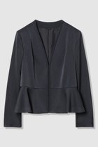 【アナイ/ANAYI】の【Eternal Line 2026】トリアセサテンペプラム ジャケット ネイビー|ID: prp329100004776534 ipo3291000000035668937