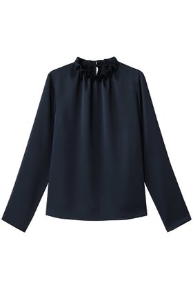 【アナイ/ANAYI】のハンマーサテンスタンドブラウス 人気、トレンドファッション・服の通販 founy(ファニー) ファッション Fashion レディースファッション Fashion for Women トップス・カットソー Cut & Sew Tops シャツ・ブラウス・オフィスカジュアル Elegant Blouses & Button-Ups 2026年 2026 サテン Satin, Glossy Fabric シンプル Simple, Minimal スタンド Stand Collar, Upright Stand スリーブ Sleeve, Long Sleeve / Short Sleeve フレア Flare, Flared ロング Long, Long-Length エレガント 上品 Elegant 夏 Summer 春 Spring S/S・春夏 SS, Spring/Summer, Warm Season |ID:prp329100004776536