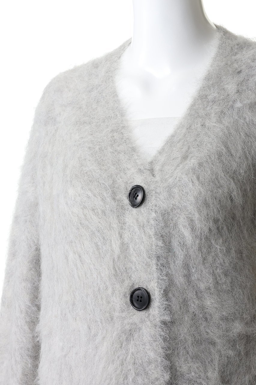 【ジェイドット/j.】のエアリーアルパカ Vネックカーディガン 人気、トレンドファッション・服の通販 founy(ファニー) 　ファッション　Fashion　レディースファッション　Fashion for Women　トップス・カットソー　Cut & Sew Tops　ニット　Knit Tops & Sweaters　カーディガン・羽織り　Layered Style Cardigans　Vネックトップス　V-Neck Tops / V-Cut Neckline Shirts　エアリー　Airy Texture　カーディガン　Cardigan, Knitwear　エレガント 上品　Elegant　新作・新入荷　New Arrivals / New In　other-5|ID: prp329100004776541 ipo3291000000034627503