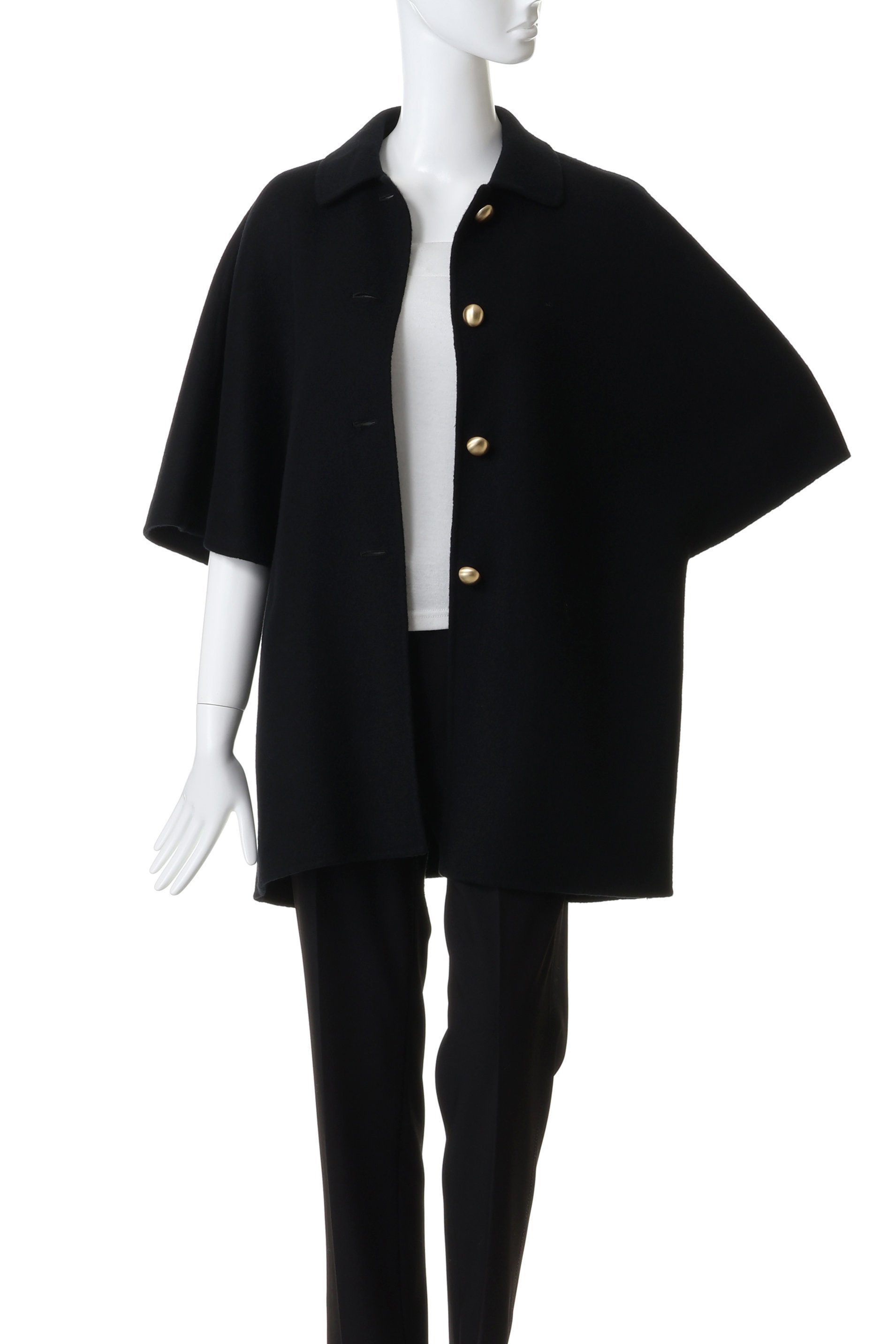 【ジェイドット/j.】のプレミアムウールリバー ポンチョハーフコート 人気、トレンドファッション・服の通販 founy(ファニー) 　ファッション　Fashion　レディースファッション　Fashion for Women　アウター　Coat / Outerwear Collection　コート・ロングコート・ピーコート　Long Coats, Peacoats & More　ポンチョ・ケープコート　Ponchos & Capes　プレミアム　Premium, High-End　モダン　Modern, Contemporary　リュクス　Luxury, Elegant, High-End, Chic　ロング　Long, Long-Length　新作・新入荷　New Arrivals / New In　other-7|ID: prp329100004776548 ipo3291000000034627556