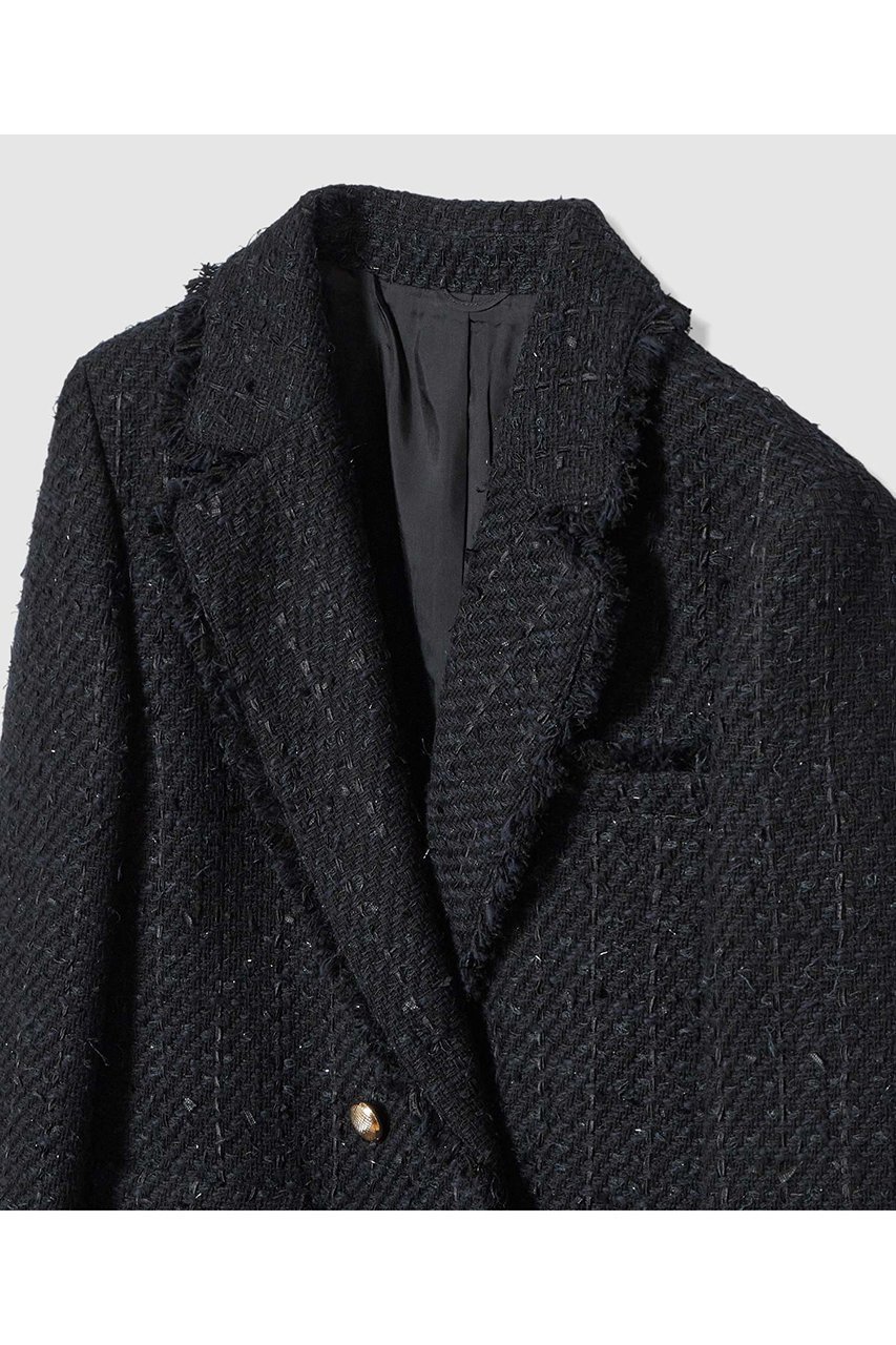 【アナイ/ANAYI】の【Eternal Line 2026】ミックスツイードダブル ジャケット 人気、トレンドファッション・服の通販 founy(ファニー) 　ファッション　Fashion　レディースファッション　Fashion for Women　アウター　Coat / Outerwear Collection　レディースジャケット・軽アウター　Jackets　ジャケット　Jacket, Outerwear　セットアップ　Set-Up, Coordinated Outfit　ダブル　Double, Double-Breasted　ツイード　Twill, Twill Weave　バランス　Balance, Style Balance　フロント　Front, Front Design　ミックス　Mix, Mixed Style　A/W・秋冬　Autumn/Winter　おすすめ　Recommended / Our Picks　エレガント 上品　Elegant　セレモニー　Ceremony　ビジネス 仕事 通勤　Business / Work / Commuting　2025年　2025　2025-2026秋冬・A/W　Autumn/Winter 2025–26 AW25–26　other-3|ID: prp329100004776550 ipo3291000000034627565