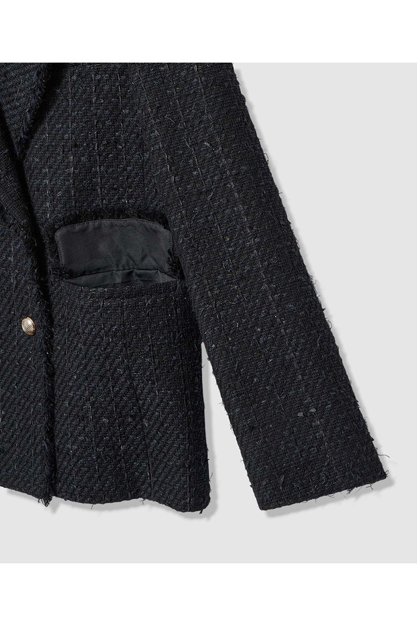 【アナイ/ANAYI】の【Eternal Line 2026】ミックスツイードダブル ジャケット 人気、トレンドファッション・服の通販 founy(ファニー) 　ファッション　Fashion　レディースファッション　Fashion for Women　アウター　Coat / Outerwear Collection　レディースジャケット・軽アウター　Jackets　ジャケット　Jacket, Outerwear　セットアップ　Set-Up, Coordinated Outfit　ダブル　Double, Double-Breasted　ツイード　Twill, Twill Weave　バランス　Balance, Style Balance　フロント　Front, Front Design　ミックス　Mix, Mixed Style　A/W・秋冬　Autumn/Winter　おすすめ　Recommended / Our Picks　エレガント 上品　Elegant　セレモニー　Ceremony　ビジネス 仕事 通勤　Business / Work / Commuting　2025年　2025　2025-2026秋冬・A/W　Autumn/Winter 2025–26 AW25–26　other-4|ID: prp329100004776550 ipo3291000000034627566