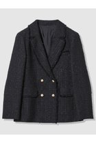 【アナイ/ANAYI】の【Eternal Line 2026】ミックスツイードダブル ジャケット ネイビー|ID: prp329100004776550 ipo3291000000035773107