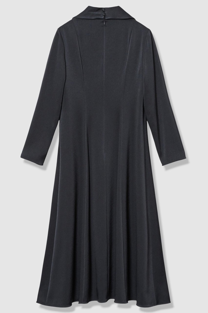 【アナイ/ANAYI】の【Eternal Line 2026】トリアセサテンボウタイ ワンピース 人気、トレンドファッション・服の通販 founy(ファニー) 　ファッション　Fashion　レディースファッション　Fashion for Women　ワンピース　Dresses　チュニック　Tunic Tops & Dresses　2025年　2025　2025-2026秋冬・A/W　Autumn/Winter 2025–26 AW25–26　エレガント 上品　Elegant　ジャケット　Jacket, Outerwear　セットアップ　Set-Up, Coordinated Outfit　チュニック　Tunic, Long Top　フレア　Flare, Flared　ボウタイ　Bow Tie, Neck Bow　ロング　Long, Long-Length　吸水　Absorbent, Quick-Dry　A/W・秋冬　Autumn/Winter　other-2|ID: prp329100004776552 ipo3291000000034627585