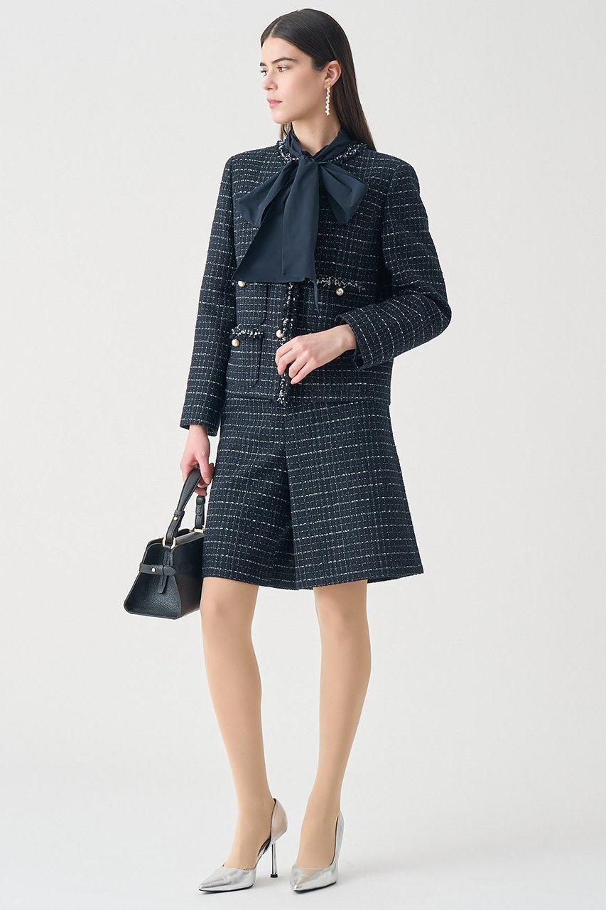 【アナイ/ANAYI】の【Eternal Line 2026】プレイドツイードハーフパンツ 人気、トレンドファッション・服の通販 founy(ファニー) 　ファッション　Fashion　レディースファッション　Fashion for Women　パンツ　Pants & Trousers　ショートパンツ・ハーフパンツ　High-Waisted & Relaxed Shorts　2025年　2025　2025-2026秋冬・A/W　Autumn/Winter 2025–26 AW25–26　オケージョン　Occasion Wear　キュロット　Culottes, Wide Shorts　ショート　Short, Short Length　ジャケット　Jacket, Outerwear　セットアップ　Set-Up, Coordinated Outfit　ツイード　Twill, Twill Weave　ハーフ　Half, Half-Length　バランス　Balance, Style Balance　エレガント 上品　Elegant　今季　This Season, Current Season　A/W・秋冬　Autumn/Winter　other-5|ID: prp329100004776557 ipo3291000000034627623