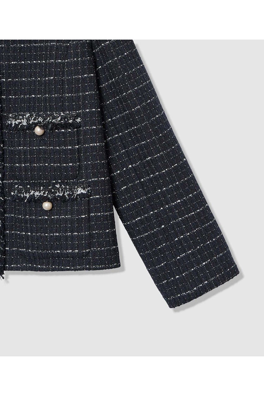 【アナイ/ANAYI】の【Eternal Line 2026】プレイドツイードノーカラー ジャケット 人気、トレンドファッション・服の通販 founy(ファニー) ファッション Fashion レディースファッション Fashion for Women アウター Coat / Outerwear Collection レディースジャケット・軽アウター Jackets ノーカラージャケット / シンプル上品コーデ Collarless Jackets 2025年 2025 2025-2026秋冬・A/W Autumn/Winter 2025–26 AW25–26 おすすめ Recommended / Our Picks オケージョン Occasion Wear コンパクト Compact, Small Size ジャケット Jacket, Outerwear セットアップ Set-Up, Coordinated Outfit セレモニー Ceremony ツイード Twill, Twill Weave ハーフ Half, Half-Length パール Pearl, Pearl Accent エレガント 上品 Elegant A/W・秋冬 Autumn/Winter other-4|ID: prp329100004776562 ipo3291000000034627649