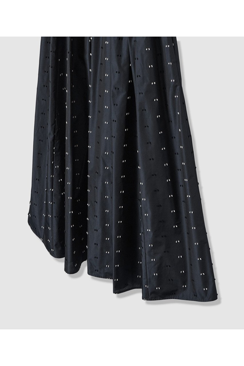 【アナイ/ANAYI】の【Eternal Line 2026】タフタカットジャガード ワンピース 人気、トレンドファッション・服の通販 founy(ファニー) 　ファッション　Fashion　レディースファッション　Fashion for Women　ワンピース　Dresses　チュニック　Tunic Tops & Dresses　2025年　2025　2025-2026秋冬・A/W　Autumn/Winter 2025–26 AW25–26　ギャザー　Gathered, Ruffled　スカーフ　Scarf, Neckwear　チュニック　Tunic, Long Top　パーティ　Party, Party Style　フィット　Fit, Slim Fit　フレア　Flare, Flared　ペチコート　Petticoat, Underskirt　ロング　Long, Long-Length　エレガント 上品　Elegant　A/W・秋冬　Autumn/Winter　other-5|ID: prp329100004776569 ipo3291000000034627712