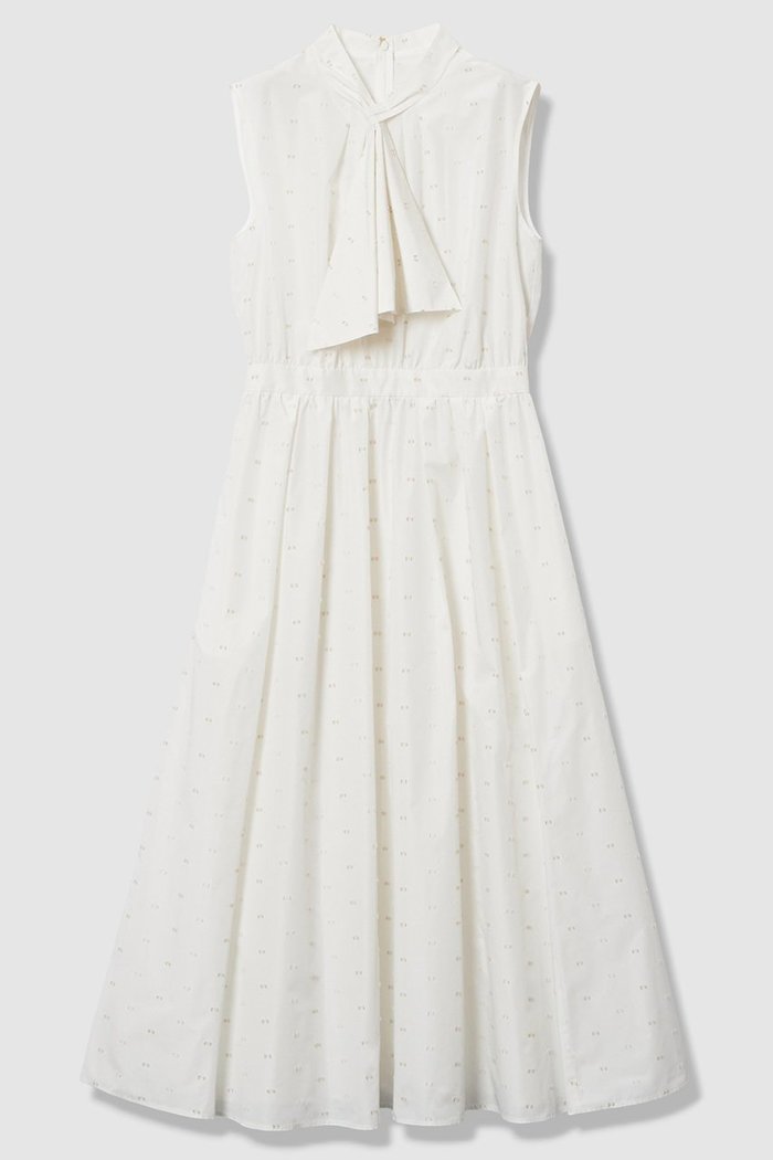 【アナイ/ANAYI】の【Eternal Line 2026】タフタカットジャガード ワンピース インテリア・キッズ・メンズ・レディースファッション・服の通販 founy(ファニー) https://founy.com/ ファッション Fashion レディースファッション Fashion for Women ワンピース Dresses チュニック Tunic Tops & Dresses ギャザー Gathered, Ruffled スカーフ Scarf, Neckwear チュニック Tunic, Long Top パーティ Party, Party Style フィット Fit, Slim Fit フレア Flare, Flared ペチコート Petticoat, Underskirt ロング Long, Long-Length エレガント 上品 Elegant |ID: prp329100004776569 ipo3291000000036503505