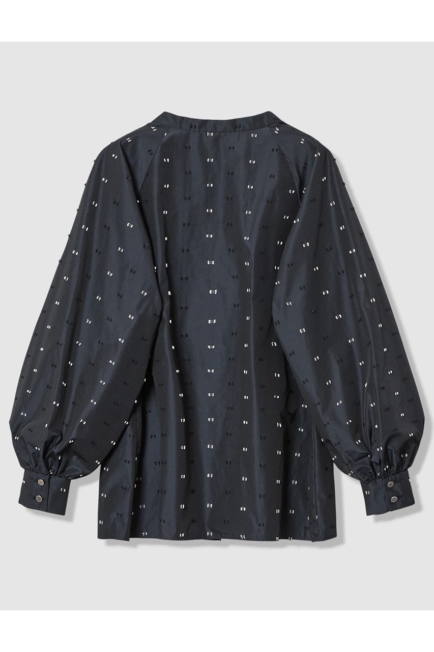 【アナイ/ANAYI】の【Eternal Line 2026】タフタカットジャガードタック ブラウス 人気、トレンドファッション・服の通販 founy(ファニー) 　ファッション　Fashion　レディースファッション　Fashion for Women　トップス・カットソー　Cut & Sew Tops　シャツ・ブラウス・オフィスカジュアル　Elegant Blouses & Button-Ups　2025年　2025　2025-2026秋冬・A/W　Autumn/Winter 2025–26 AW25–26　ギャザー　Gathered, Ruffled　スリーブ　Sleeve, Long Sleeve / Short Sleeve　フロント　Front, Front Design　ロング　Long, Long-Length　無地　Plain, Solid Color　A/W・秋冬　Autumn/Winter　other-2|ID: prp329100004776571 ipo3291000000034627722