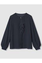 【アナイ/ANAYI】の【Eternal Line 2026】ジョーゼットビーズフリル ブラウス ネイビー|ID:prp329100004776579