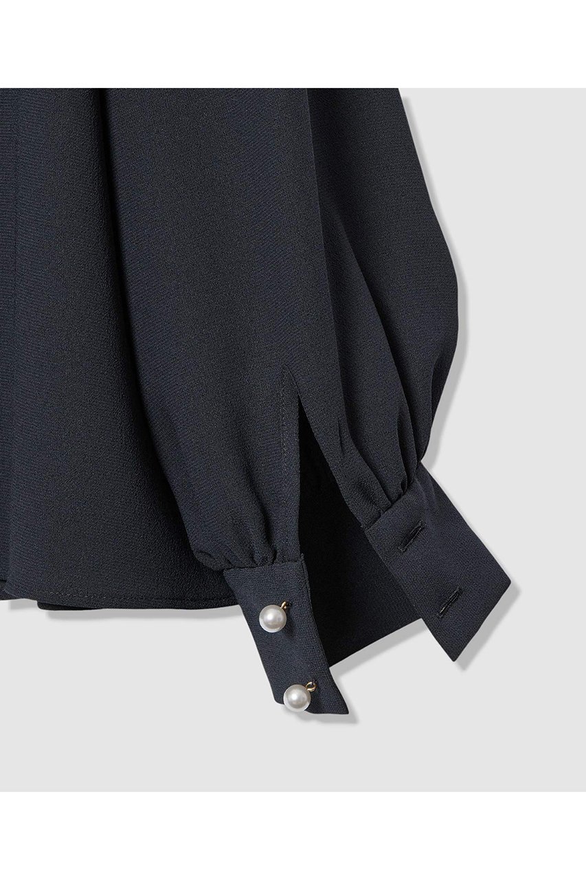 【アナイ/ANAYI】の【Eternal Line 2026】ジョーゼットテクニカル刺繍 ブラウス 人気、トレンドファッション・服の通販 founy(ファニー) 　ファッション　Fashion　レディースファッション　Fashion for Women　トップス・カットソー　Cut & Sew Tops　シャツ・ブラウス・オフィスカジュアル　Elegant Blouses & Button-Ups　2025年　2025　2025-2026秋冬・A/W　Autumn/Winter 2025–26 AW25–26　インナー　Innerwear　エレガント 上品　Elegant　シフォン　Chiffon, Lightweight Fabric　ジャケット　Jacket, Outerwear　ジョーゼット　Georgette, Semi-Sheer Fabric　スリーブ　Sleeve, Long Sleeve / Short Sleeve　ロング　Long, Long-Length　A/W・秋冬　Autumn/Winter　other-5|ID: prp329100004776581 ipo3291000000034627810