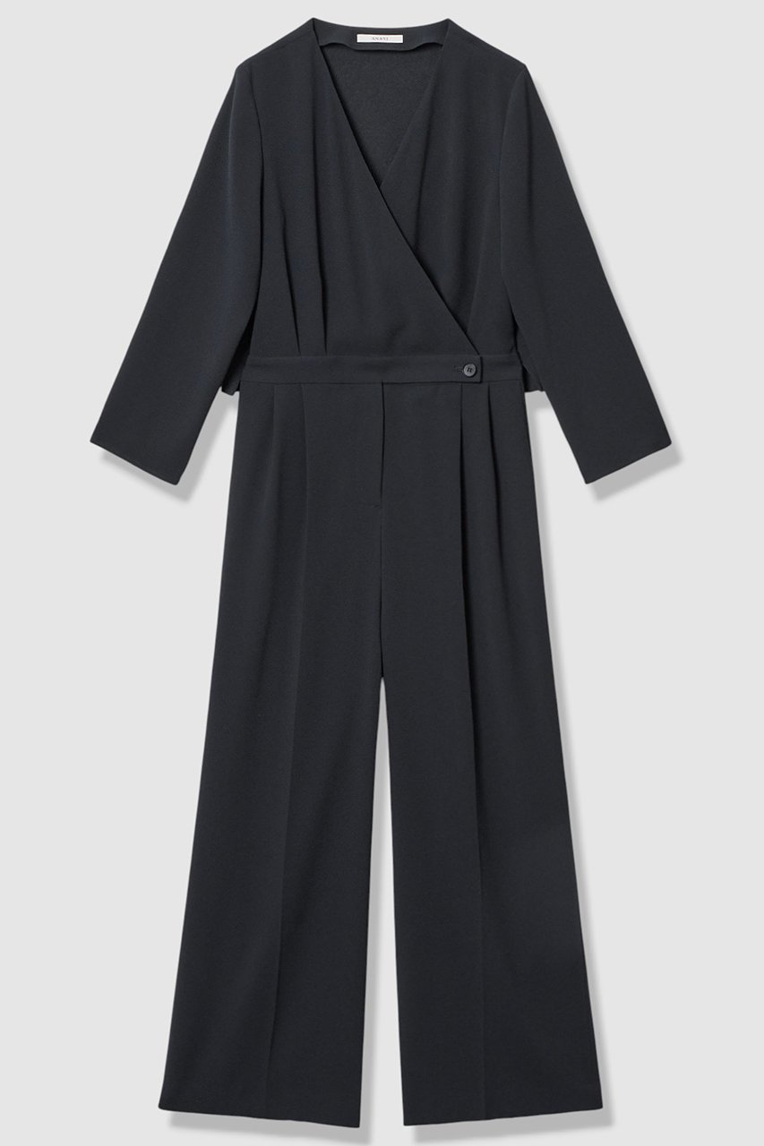 【アナイ/ANAYI】の【Eternal Line 2026】トリアセジョーゼットオールインワン 人気、トレンドファッション・服の通販 founy(ファニー) 　ファッション　Fashion　レディースファッション　Fashion for Women　パンツ　Pants & Trousers　2025年　2025　2025-2026秋冬・A/W　Autumn/Winter 2025–26 AW25–26　おすすめ　Recommended / Our Picks　インナー　Innerwear　オケージョン　Occasion Wear　カシュクール　Wrap Design　キャミソール　Camisole, Spaghetti Strap Top　ジョーゼット　Georgette, Semi-Sheer Fabric　フロント　Front, Front Design　ワイド　Wide, Wide Fit　エレガント 上品　Elegant　吸水　Absorbent, Quick-Dry　A/W・秋冬　Autumn/Winter　 other-1|ID: prp329100004776583 ipo3291000000034627819