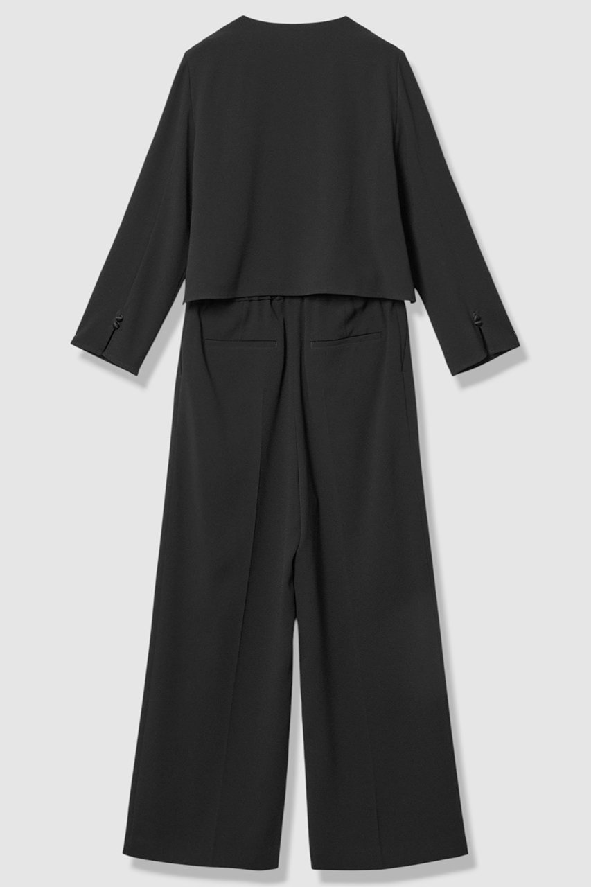 【アナイ/ANAYI】の【Eternal Line 2026】トリアセジョーゼットオールインワン 人気、トレンドファッション・服の通販 founy(ファニー) 　ファッション　Fashion　レディースファッション　Fashion for Women　パンツ　Pants & Trousers　2026年　2026　おすすめ　Recommended / Our Picks　インナー　Innerwear　オケージョン　Occasion Wear　カシュクール　Wrap Design　キャミソール　Camisole, Spaghetti Strap Top　ジョーゼット　Georgette, Semi-Sheer Fabric　フロント　Front, Front Design　ワイド　Wide, Wide Fit　エレガント 上品　Elegant　吸水　Absorbent, Quick-Dry　夏　Summer　春　Spring　S/S・春夏　SS, Spring/Summer, Warm Season　other-2|ID: prp329100004776583 ipo3291000000035777795