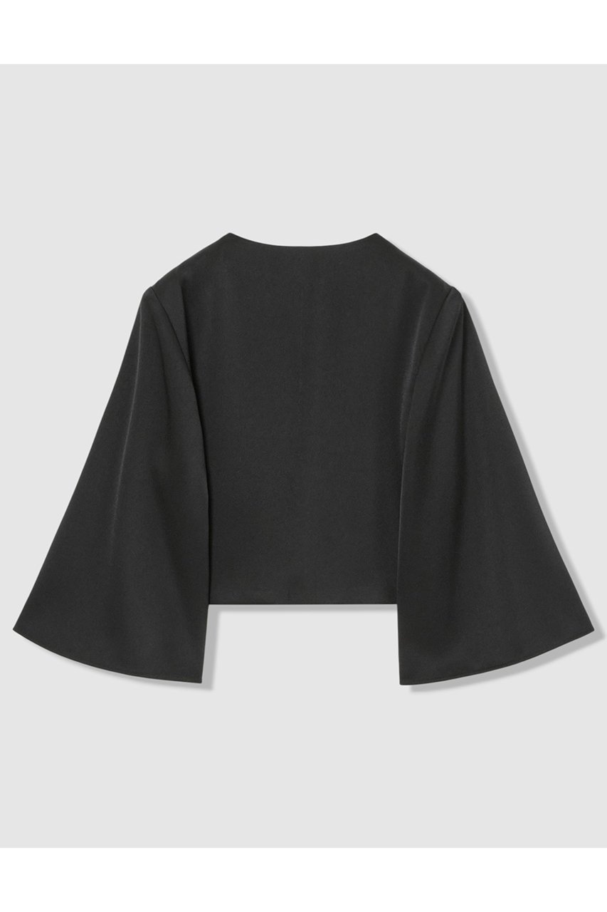 【アナイ/ANAYI】の【Eternal Line 2026】トリアセサテンボレロ ジャケット 人気、トレンドファッション・服の通販 founy(ファニー) ファッション Fashion レディースファッション Fashion for Women アウター Coat / Outerwear Collection レディースジャケット・軽アウター Jackets ボレロ・ショート丈ジャケット / ドレス羽織りに Boleros & Short Jackets 2025年 2025 2025-2026秋冬・A/W Autumn/Winter 2025–26 AW25–26 ジャケット Jacket, Outerwear スリーブ Sleeve, Long Sleeve / Short Sleeve セレモニー Ceremony フレア Flare, Flared フロント Front, Front Design ボレロ Bolero, Short Cardigan エレガント 上品 Elegant 吸水 Absorbent, Quick-Dry 定番 Standard, Basic Item A/W・秋冬 Autumn/Winter other-2|ID: prp329100004776585 ipo3291000000034627836