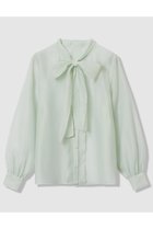 【アナイ/ANAYI】の【Eternal Line 2026】シアーオーガンボウタイ ブラウス ミントグリーン|ID: prp329100004776587 ipo3291000000034627855