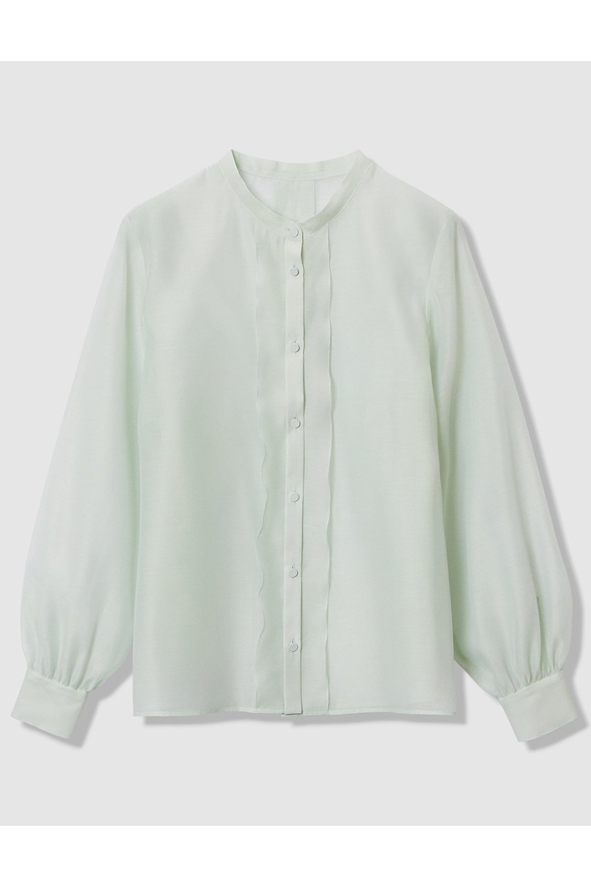 【アナイ/ANAYI】の【Eternal Line 2026】シアーオーガンボウタイ ブラウス 人気、トレンドファッション・服の通販 founy(ファニー) 　ファッション　Fashion　レディースファッション　Fashion for Women　トップス・カットソー　Cut & Sew Tops　シャツ・ブラウス・オフィスカジュアル　Elegant Blouses & Button-Ups　2025年　2025　2025-2026秋冬・A/W　Autumn/Winter 2025–26 AW25–26　インナー　Innerwear　オーガンジー　Organza Fabric　ギャザー　Gathered, Ruffled　シアー　Sheer, See-Through　スリーブ　Sleeve, Long Sleeve / Short Sleeve　フリル　Frill, Ruffle　フロント　Front, Front Design　ボウタイ　Bow Tie, Neck Bow　ロング　Long, Long-Length　エレガント 上品　Elegant　A/W・秋冬　Autumn/Winter　other-3|ID: prp329100004776587 ipo3291000000034627857