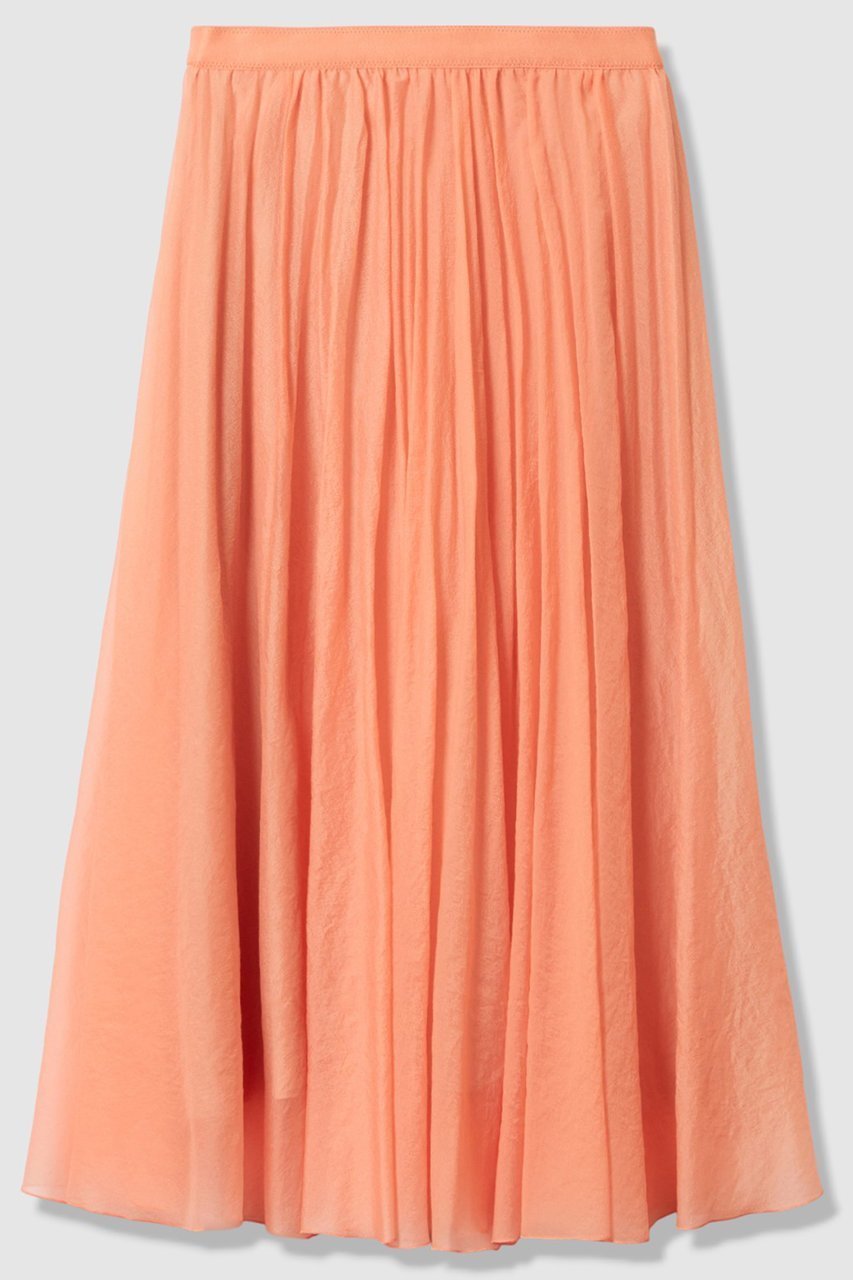 【アナイ/ANAYI】の【Eternal Line 2026】オーガンジーエアリープリーツ スカート インテリア・キッズ・メンズ・レディースファッション・服の通販 founy(ファニー) 　ファッション　Fashion　レディースファッション　Fashion for Women　スカート　Skirts　プリーツスカート / 上品フェミニンスタイル　Pleated Skirts　ロングスカート　Long Skirts / Maxi & Midi Skirts　2025年　2025　2025-2026秋冬・A/W　Autumn/Winter 2025–26 AW25–26　エアリー　Airy Texture　オケージョン　Occasion Wear　オーガンジー　Organza Fabric　ギャザー　Gathered, Ruffled　サテン　Satin, Glossy Fabric　ツイード　Twill, Twill Weave　プリーツ　Pleats, Pleated　ランダム　Random, Irregular　ロング　Long, Long-Length　ワッシャー　Washer, Crinkled Finish　A/W・秋冬　Autumn/Winter　コーラル|ID: prp329100004776588 ipo3291000000034627861