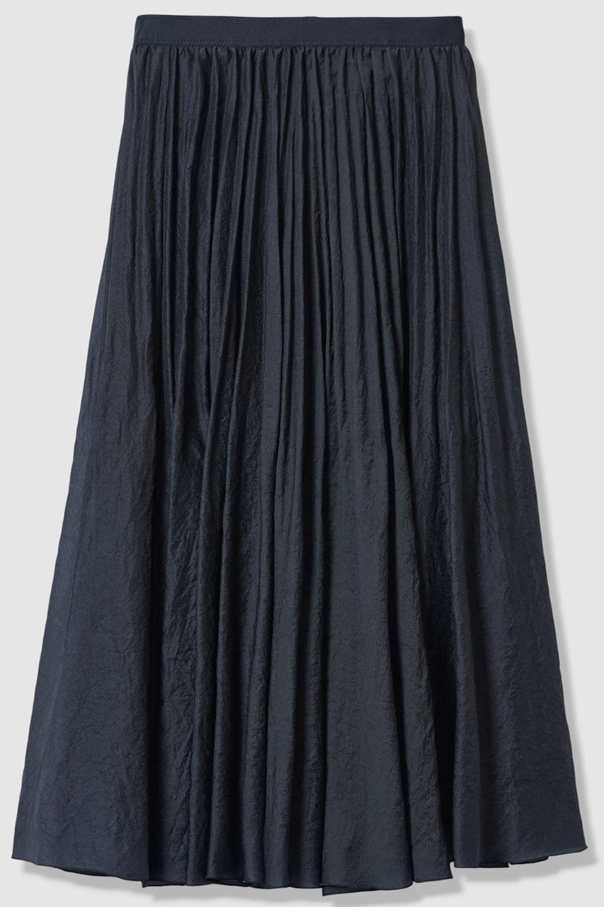 【アナイ/ANAYI】の【Eternal Line 2026】オーガンジーエアリープリーツ スカート インテリア・キッズ・メンズ・レディースファッション・服の通販 founy(ファニー) 　ファッション　Fashion　レディースファッション　Fashion for Women　スカート　Skirts　プリーツスカート / 上品フェミニンスタイル　Pleated Skirts　ロングスカート　Long Skirts / Maxi & Midi Skirts　エアリー　Airy Texture　オケージョン　Occasion Wear　オーガンジー　Organza Fabric　ギャザー　Gathered, Ruffled　サテン　Satin, Glossy Fabric　ツイード　Twill, Twill Weave　プリーツ　Pleats, Pleated　ランダム　Random, Irregular　ロング　Long, Long-Length　ワッシャー　Washer, Crinkled Finish　ネイビー|ID: prp329100004776588 ipo3291000000036908495