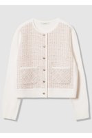 【アナイ/ANAYI】の【Eternal Line 2026】ツイードコンビブルゾン カーディガン 人気、トレンドファッション・服の通販 founy(ファニー) ファッション Fashion レディースファッション Fashion for Women トップス・カットソー Cut & Sew Tops ニット Knit Tops & Sweaters カーディガン・羽織り Layered Style Cardigans 春 Spring カーディガン Cardigan, Knitwear コンビ Combo, Combination Style ジャケット Jacket, Outerwear セットアップ Set-Up, Coordinated Outfit タイトスカート Pencil Skirt, Tight Skirt ツイード Twill, Twill Weave 人気 Popular, Best Seller ミックス Mix, Mixed Style ミラノリブ Milano Rib, Milano Stitch S/S・春夏 SS, Spring/Summer, Warm Season おすすめ Recommended / Our Picks 夏 Summer エレガント 上品 Elegant 2026年 2026 |ID:prp329100004776589