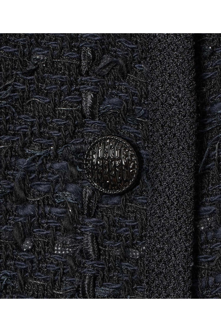 【アナイ/ANAYI】の【Eternal Line 2026】ツイードコンビブルゾン カーディガン 人気、トレンドファッション・服の通販 founy(ファニー) 　ファッション　Fashion　レディースファッション　Fashion for Women　トップス・カットソー　Cut & Sew Tops　ニット　Knit Tops & Sweaters　カーディガン・羽織り　Layered Style Cardigans　春　Spring　カーディガン　Cardigan, Knitwear　コンビ　Combo, Combination Style　ジャケット　Jacket, Outerwear　セットアップ　Set-Up, Coordinated Outfit　タイトスカート　Pencil Skirt, Tight Skirt　ツイード　Twill, Twill Weave　人気　Popular, Best Seller　ミックス　Mix, Mixed Style　ミラノリブ　Milano Rib, Milano Stitch　S/S・春夏　SS, Spring/Summer, Warm Season　おすすめ　Recommended / Our Picks　夏　Summer　エレガント 上品　Elegant　2026年　2026　other-4|ID: prp329100004776589 ipo3291000000035905741