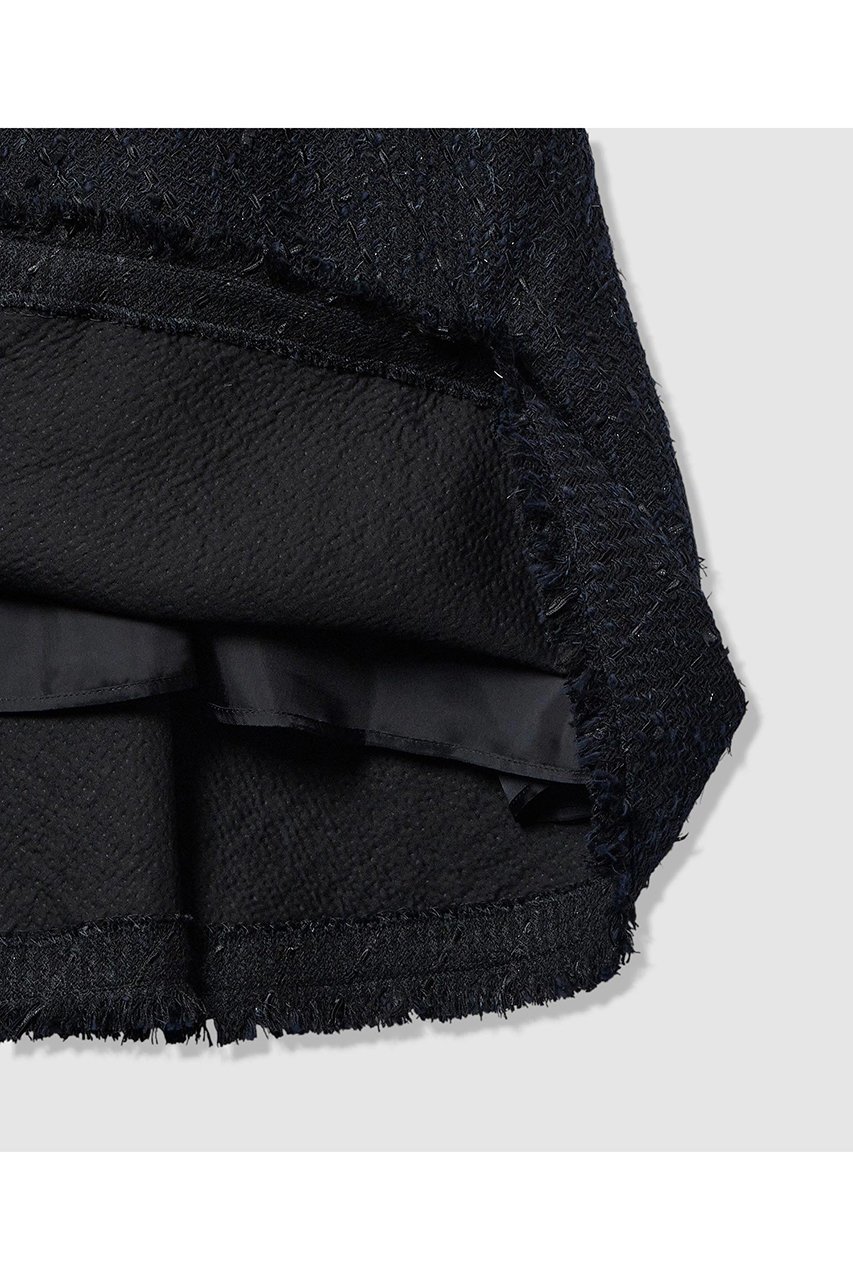 【アナイ/ANAYI】の【Eternal Line 2026】ミックスツイードノースリーブ ワンピース 人気、トレンドファッション・服の通販 founy(ファニー) 　ファッション　Fashion　レディースファッション　Fashion for Women　ワンピース　Dresses　チュニック　Tunic Tops & Dresses　ジャケット　Jacket, Outerwear　セットアップ　Set-Up, Coordinated Outfit　チュニック　Tunic, Long Top　ツイード　Twill, Twill Weave　バイアス　Bias, Diagonal Cut　フェミニン　Feminine, Girly　フリンジ　Fringe, Tassel　フレア　Flare, Flared　ミックス　Mix, Mixed Style　ロング　Long, Long-Length　A/W・秋冬　Autumn/Winter　おすすめ　Recommended / Our Picks　エレガント 上品　Elegant　2025年　2025　2025-2026秋冬・A/W　Autumn/Winter 2025–26 AW25–26　other-6|ID: prp329100004776590 ipo3291000000034627890