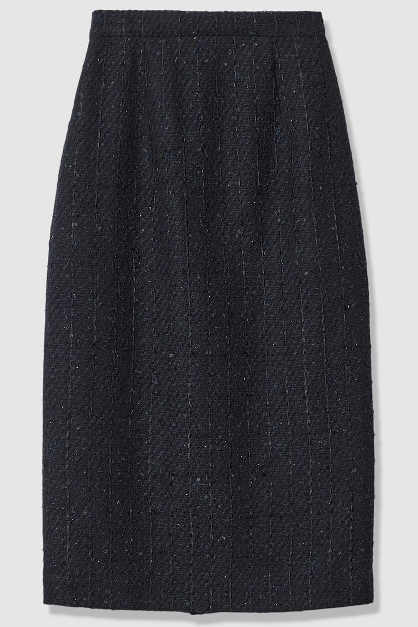 【アナイ/ANAYI】の【Eternal Line 2026】ミックスツイードタイト スカート インテリア・キッズ・メンズ・レディースファッション・服の通販 founy(ファニー) 　ファッション　Fashion　レディースファッション　Fashion for Women　スカート　Skirts　ジャケット　Jacket, Outerwear　セットアップ　Set-Up, Coordinated Outfit　タイトスカート　Pencil Skirt, Tight Skirt　ツイード　Twill, Twill Weave　バランス　Balance, Style Balance　ミックス　Mix, Mixed Style　A/W・秋冬　Autumn/Winter　おすすめ　Recommended / Our Picks　エレガント 上品　Elegant　2025年　2025　2025-2026秋冬・A/W　Autumn/Winter 2025–26 AW25–26　ネイビー|ID: prp329100004776591 ipo3291000000034627896