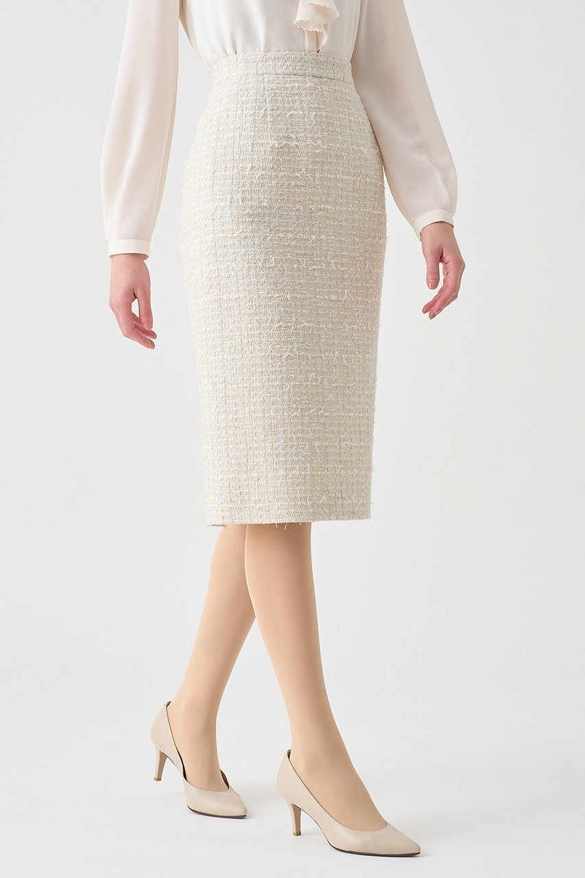 【アナイ/ANAYI】の【Eternal Line 2026】ミックスツイードタイト スカート 人気、トレンドファッション・服の通販 founy(ファニー) 　ファッション　Fashion　レディースファッション　Fashion for Women　スカート　Skirts　ジャケット　Jacket, Outerwear　セットアップ　Set-Up, Coordinated Outfit　タイトスカート　Pencil Skirt, Tight Skirt　ツイード　Twill, Twill Weave　バランス　Balance, Style Balance　ミックス　Mix, Mixed Style　A/W・秋冬　Autumn/Winter　おすすめ　Recommended / Our Picks　エレガント 上品　Elegant　2025年　2025　2025-2026秋冬・A/W　Autumn/Winter 2025–26 AW25–26　other-5|ID: prp329100004776591 ipo3291000000034627900