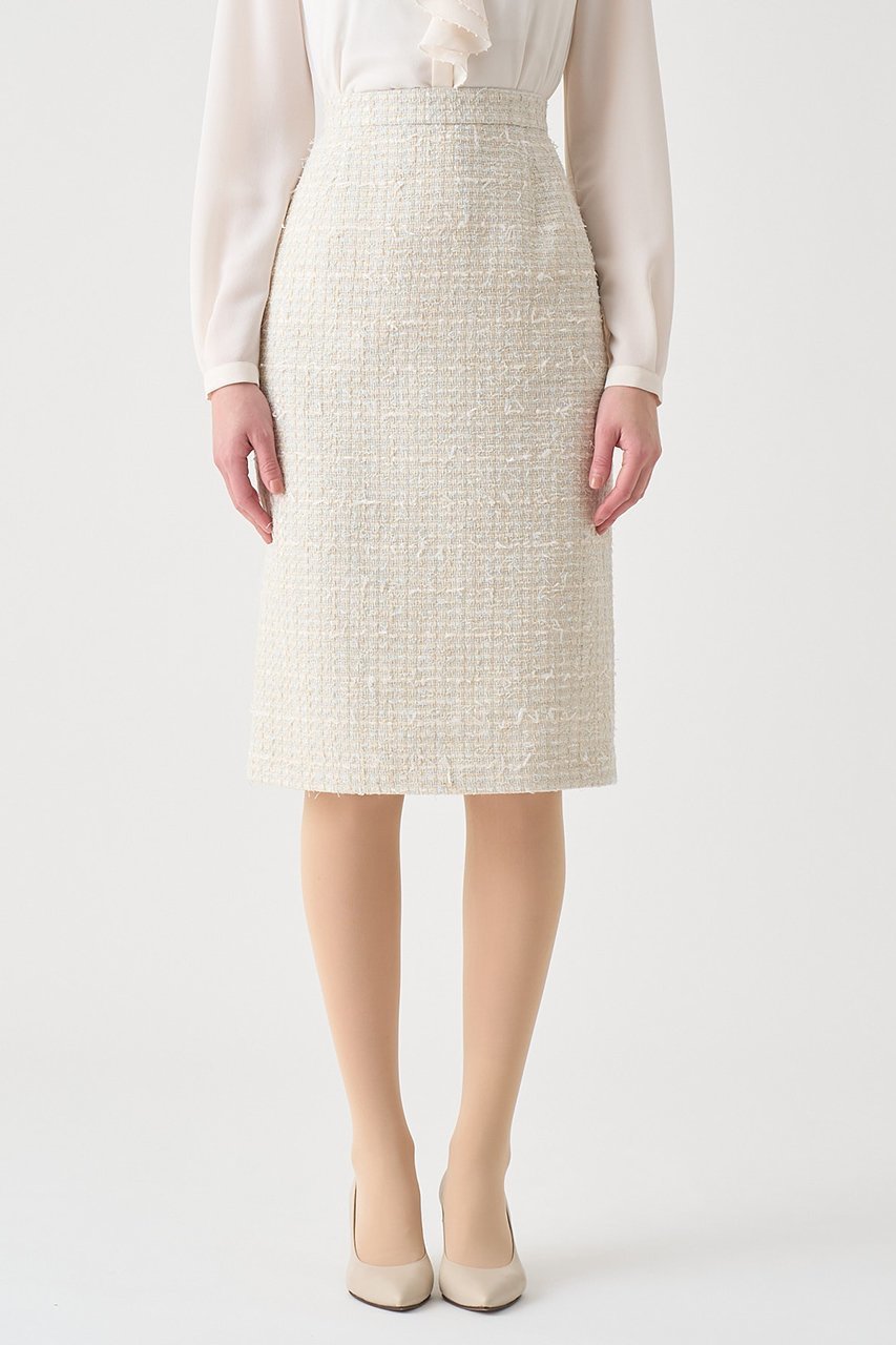 【アナイ/ANAYI】の【Eternal Line 2026】ミックスツイードタイト スカート 人気、トレンドファッション・服の通販 founy(ファニー) 　ファッション　Fashion　レディースファッション　Fashion for Women　スカート　Skirts　ジャケット　Jacket, Outerwear　セットアップ　Set-Up, Coordinated Outfit　タイトスカート　Pencil Skirt, Tight Skirt　ツイード　Twill, Twill Weave　バランス　Balance, Style Balance　ミックス　Mix, Mixed Style　A/W・秋冬　Autumn/Winter　おすすめ　Recommended / Our Picks　エレガント 上品　Elegant　2025年　2025　2025-2026秋冬・A/W　Autumn/Winter 2025–26 AW25–26　other-6|ID: prp329100004776591 ipo3291000000034627901