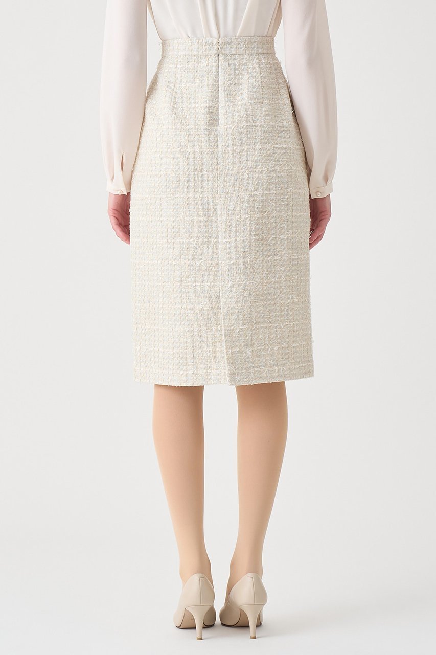 【アナイ/ANAYI】の【Eternal Line 2026】ミックスツイードタイト スカート 人気、トレンドファッション・服の通販 founy(ファニー) 　ファッション　Fashion　レディースファッション　Fashion for Women　スカート　Skirts　ジャケット　Jacket, Outerwear　セットアップ　Set-Up, Coordinated Outfit　タイトスカート　Pencil Skirt, Tight Skirt　ツイード　Twill, Twill Weave　バランス　Balance, Style Balance　ミックス　Mix, Mixed Style　A/W・秋冬　Autumn/Winter　おすすめ　Recommended / Our Picks　エレガント 上品　Elegant　2025年　2025　2025-2026秋冬・A/W　Autumn/Winter 2025–26 AW25–26　other-8|ID: prp329100004776591 ipo3291000000034627903