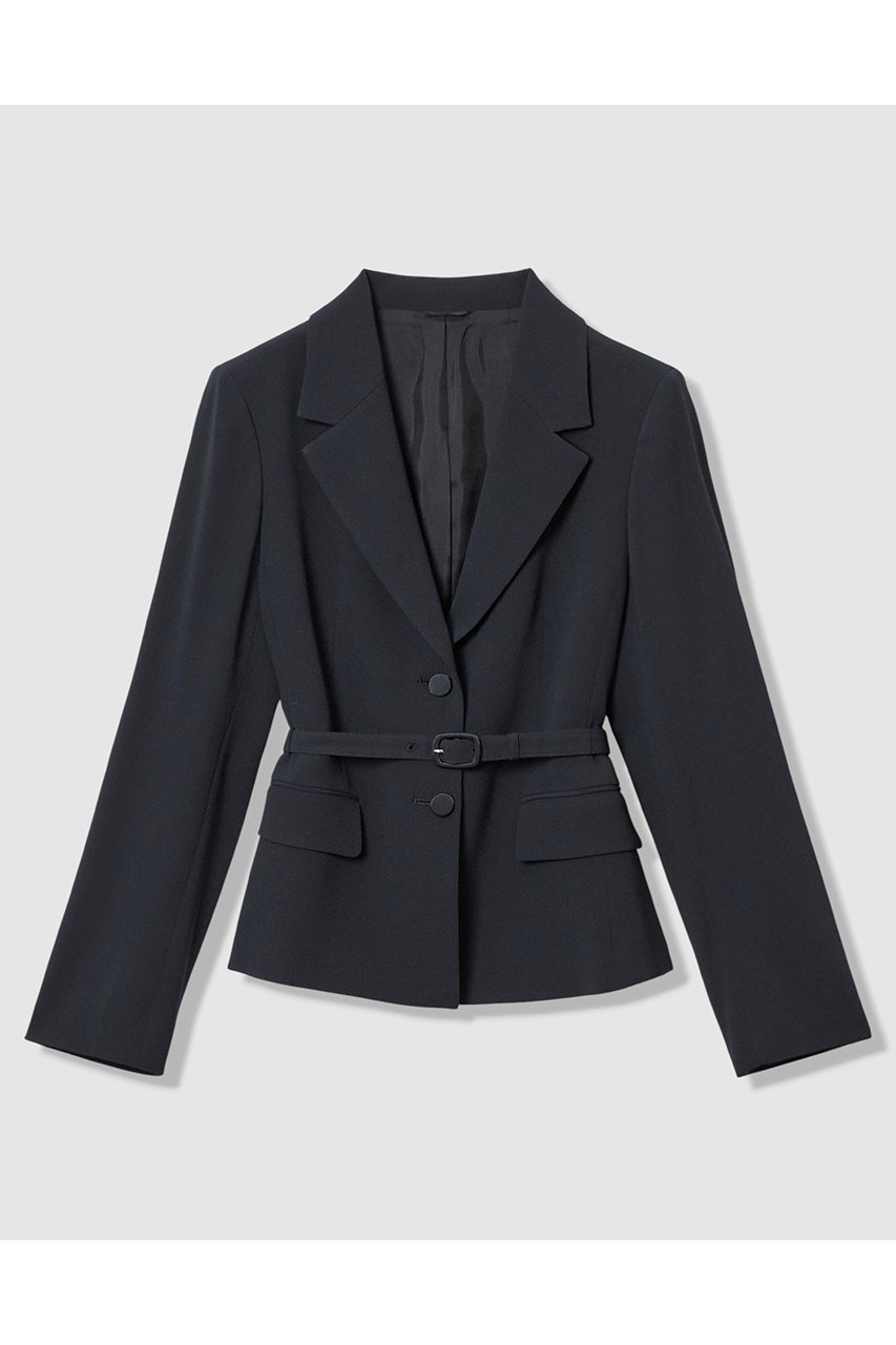 【アナイ/ANAYI】の【Eternal Line 2026】トリアセジョーゼットベルト付き ジャケット インテリア・キッズ・メンズ・レディースファッション・服の通販 founy(ファニー) ファッション Fashion レディースファッション Fashion for Women アウター Coat / Outerwear Collection レディースジャケット・軽アウター Jackets ベルト&ウエストマーク Belts & Waist Accessories 2025年 2025 2025-2026秋冬・A/W Autumn/Winter 2025–26 AW25–26 おすすめ Recommended / Our Picks エレガント 上品 Elegant オケージョン Occasion Wear サテン Satin, Glossy Fabric ジャケット Jacket, Outerwear ジョーゼット Georgette, Semi-Sheer Fabric 吸水 Absorbent, Quick-Dry A/W・秋冬 Autumn/Winter 結婚式 Wedding ネイビー|ID: prp329100004776592 ipo3291000000034627906