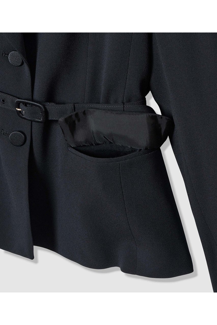 【アナイ/ANAYI】の【Eternal Line 2026】トリアセジョーゼットベルト付き ジャケット 人気、トレンドファッション・服の通販 founy(ファニー) 　ファッション　Fashion　レディースファッション　Fashion for Women　アウター　Coat / Outerwear Collection　レディースジャケット・軽アウター　Jackets　ベルト&ウエストマーク　Belts & Waist Accessories　2026年　2026　おすすめ　Recommended / Our Picks　エレガント 上品　Elegant　オケージョン　Occasion Wear　サテン　Satin, Glossy Fabric　ジャケット　Jacket, Outerwear　ジョーゼット　Georgette, Semi-Sheer Fabric　吸水　Absorbent, Quick-Dry　夏　Summer　春　Spring　S/S・春夏　SS, Spring/Summer, Warm Season　結婚式　Wedding　other-5|ID: prp329100004776592 ipo3291000000036087041