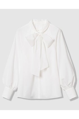 【アナイ/ANAYI】 【Eternal Line 2026】テックスストレッチボウタイシャツ ブラウス人気、トレンドファッション・服の通販 founy(ファニー) ファッション Fashion レディースファッション Fashion for Women トップス・カットソー Cut & Sew Tops シャツ・ブラウス・オフィスカジュアル Elegant Blouses & Button-Ups 2025年 2025 2025-2026秋冬・A/W Autumn/Winter 2025–26 AW25–26 おすすめ Recommended / Our Picks ギャザー Gathered, Ruffled ジャケット Jacket, Outerwear スタンド Stand Collar, Upright Stand スリーブ Sleeve, Long Sleeve / Short Sleeve フリル Frill, Ruffle フロント Front, Front Design マニッシュ Mannish, Boyish ロング Long, Long-Length エレガント 上品 Elegant A/W・秋冬 Autumn/Winter |ID:prp329100004776593