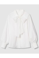 【アナイ/ANAYI】の【Eternal Line 2026】テックスストレッチボウタイシャツ ブラウス 人気、トレンドファッション・服の通販 founy(ファニー) ファッション Fashion レディースファッション Fashion for Women トップス・カットソー Cut & Sew Tops シャツ・ブラウス・オフィスカジュアル Elegant Blouses & Button-Ups 2025年 2025 2025-2026秋冬・A/W Autumn/Winter 2025–26 AW25–26 おすすめ Recommended / Our Picks ギャザー Gathered, Ruffled ジャケット Jacket, Outerwear スタンド Stand Collar, Upright Stand スリーブ Sleeve, Long Sleeve / Short Sleeve フリル Frill, Ruffle フロント Front, Front Design マニッシュ Mannish, Boyish ロング Long, Long-Length エレガント 上品 Elegant A/W・秋冬 Autumn/Winter |ID:prp329100004776593