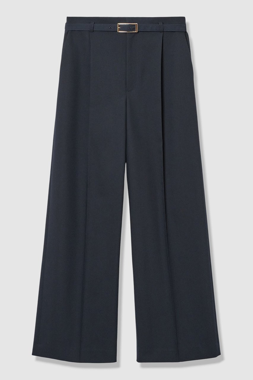 【アナイ/ANAYI】の【Eternal Line 2026】クリアツイルワイドパンツ インテリア・キッズ・メンズ・レディースファッション・服の通販 founy(ファニー) 　ファッション　Fashion　レディースファッション　Fashion for Women　パンツ　Pants & Trousers　2025年　2025　2025-2026秋冬・A/W　Autumn/Winter 2025–26 AW25–26　オケージョン　Occasion Wear　ストレッチ　Stretch, Stretchy Fabric　ストレート　Straight, Straight Cut　センター　Center, Center Line　ワイド　Wide, Wide Fit　A/W・秋冬　Autumn/Winter　ネイビー|ID: prp329100004776594 ipo3291000000034627928