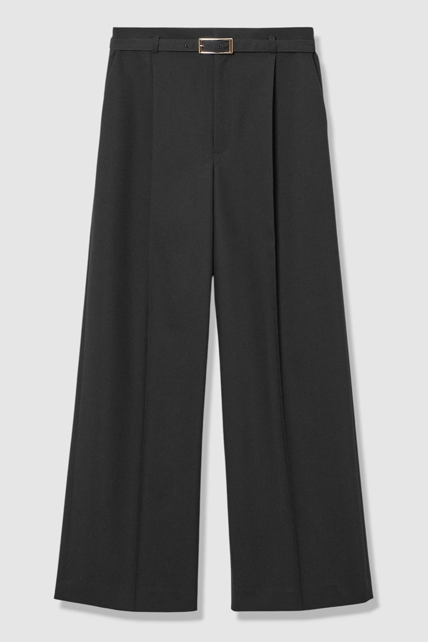 【アナイ/ANAYI】の【Eternal Line 2026】クリアツイルワイドパンツ インテリア・キッズ・メンズ・レディースファッション・服の通販 founy(ファニー) 　ファッション　Fashion　レディースファッション　Fashion for Women　パンツ　Pants & Trousers　2025年　2025　2025-2026秋冬・A/W　Autumn/Winter 2025–26 AW25–26　オケージョン　Occasion Wear　ストレッチ　Stretch, Stretchy Fabric　ストレート　Straight, Straight Cut　センター　Center, Center Line　ワイド　Wide, Wide Fit　A/W・秋冬　Autumn/Winter　ブラック|ID: prp329100004776594 ipo3291000000034627929