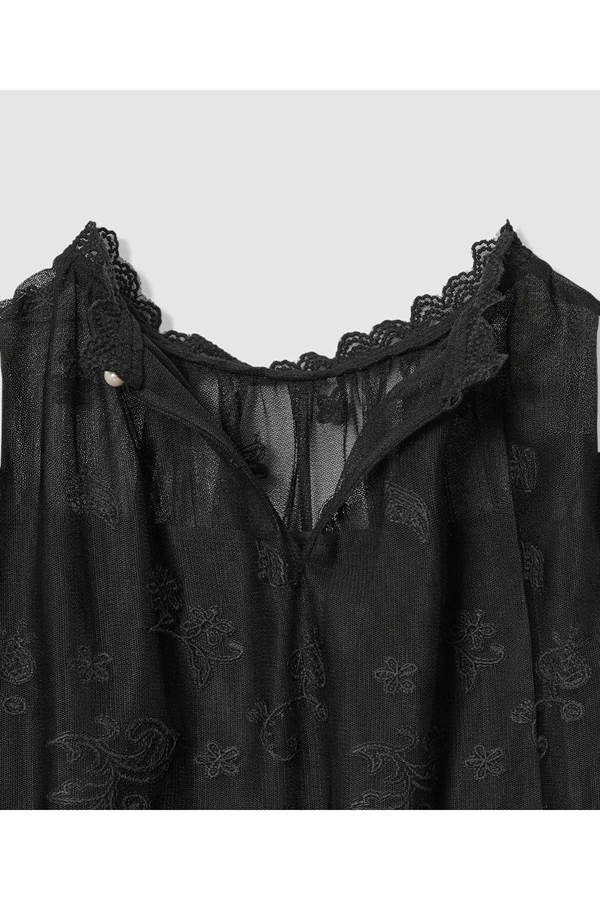 【アナイ/ANAYI】の【Eternal Line 2026】チュール刺繍ベル袖 ブラウス 人気、トレンドファッション・服の通販 founy(ファニー) ファッション Fashion レディースファッション Fashion for Women トップス・カットソー Cut & Sew Tops シャツ・ブラウス・オフィスカジュアル Elegant Blouses & Button-Ups 2025年 2025 2025-2026秋冬・A/W Autumn/Winter 2025–26 AW25–26 キャミソール Camisole, Spaghetti Strap Top ジャケット Jacket, Outerwear スカラップ Scallop, Scalloped Edge スリーブ Sleeve, Long Sleeve / Short Sleeve チュール Tulip, Tulip Motif バランス Balance, Style Balance ロング Long, Long-Length エレガント 上品 Elegant 無地 Plain, Solid Color A/W・秋冬 Autumn/Winter other-6|ID: prp329100004776595 ipo3291000000034627940